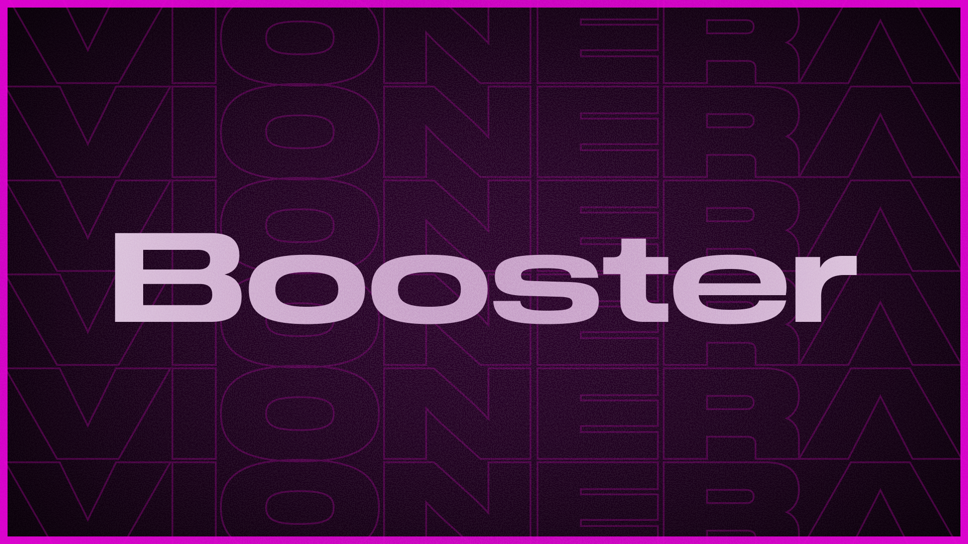 Booster Banner